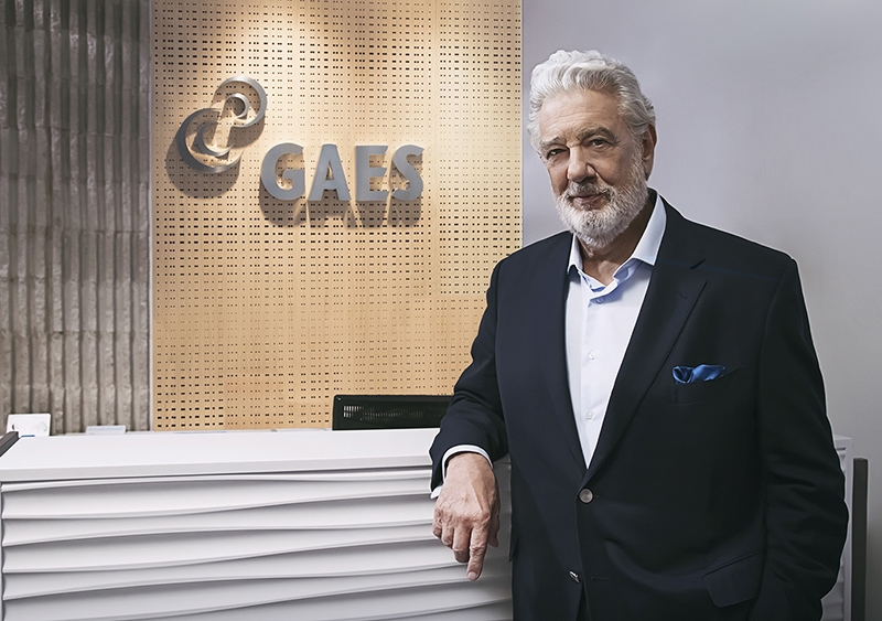 Plácido Domingo protagoniza la nueva campaña de GAES