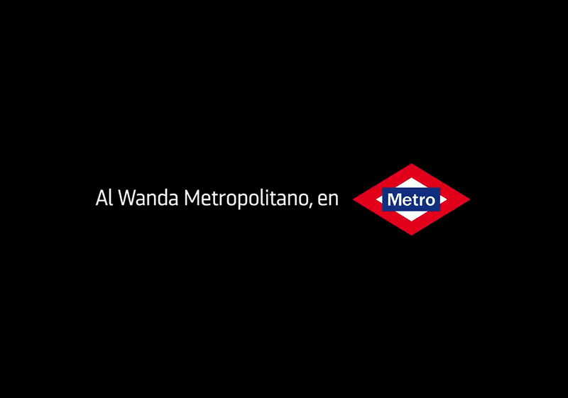 Si vas al Wanda Metropolitano, mejor hazlo en Metro