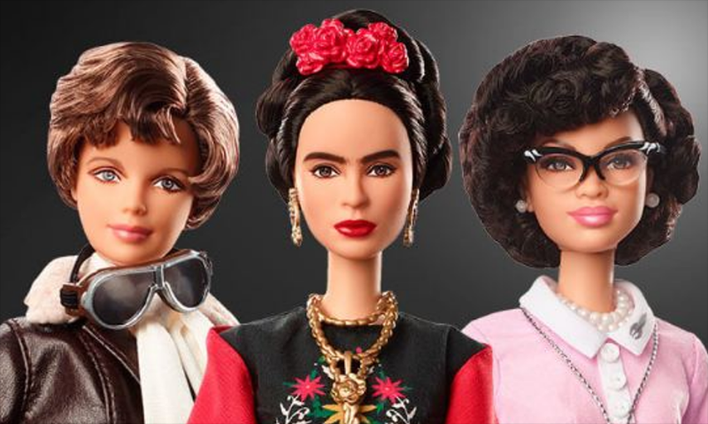 Barbie rinde homenaje a 17 mujeres inspiradoras