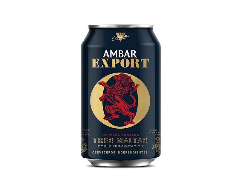 La cerveza Ambar Export renueva su imagen