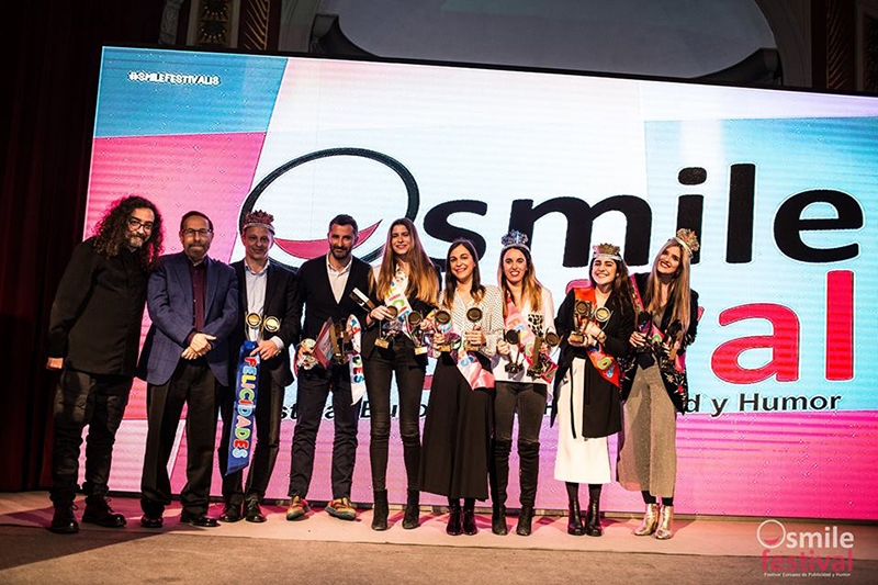 INRED gana 28 galardones en el Smile Festival 2018