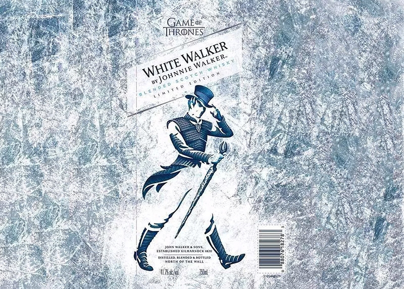Johnnie Walker se viste de Caminante Blanco