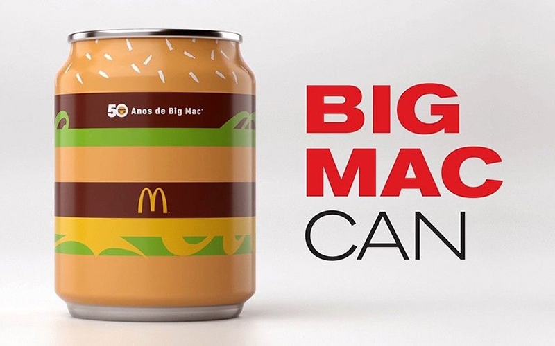Coca-Cola se suma al 50º cumpleaños de la Big Mac