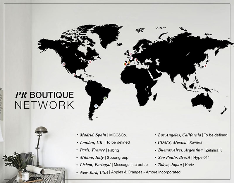 MGC&Co. crea una red mundial de boutiques de PR