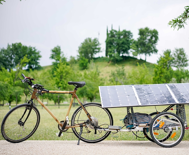Vuelta a España en 'bicicleta solar' por una energía limpia