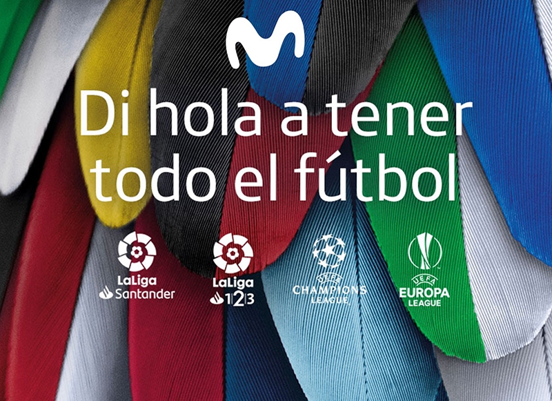 Movistar estrena su campaña 'Di hola a todo el fútbol'