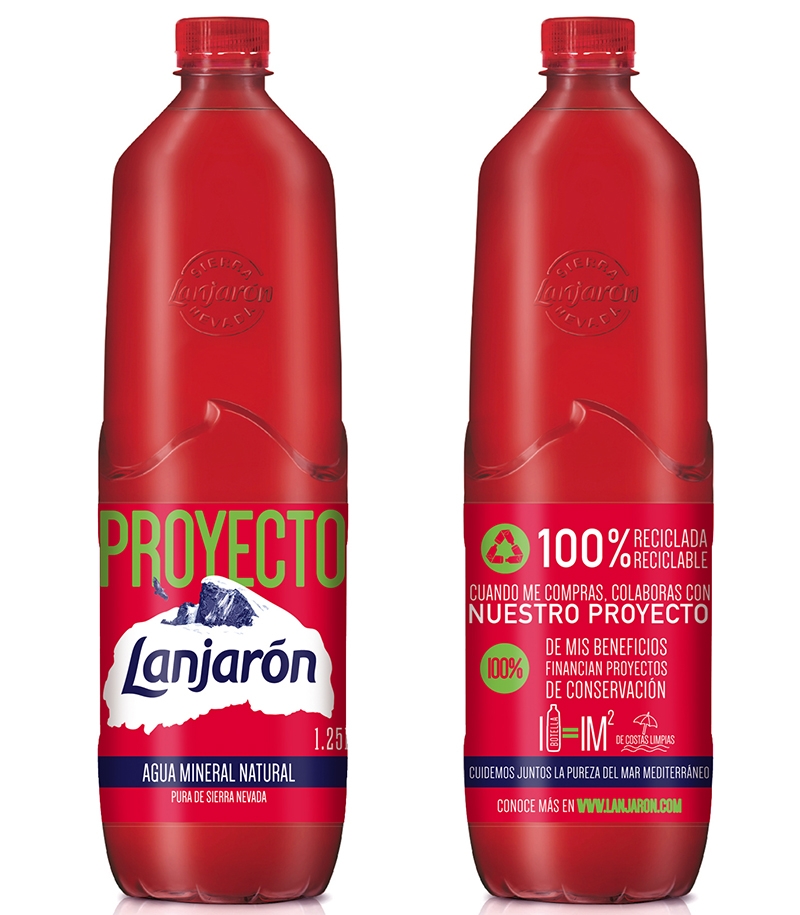 Lanjarón lanza su botella más sostenible