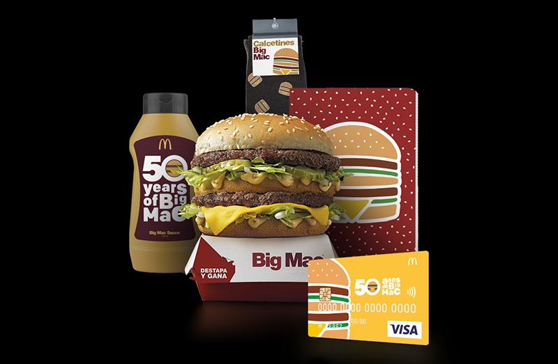 McDonalds premia a los fans del Big Mac con regalos directos