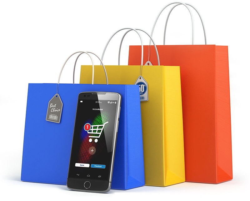 El 43% de los españoles usan el móvil para comprar online