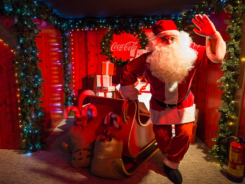 La Casa de la Navidad de Coca-Cola vuelve a Madrid