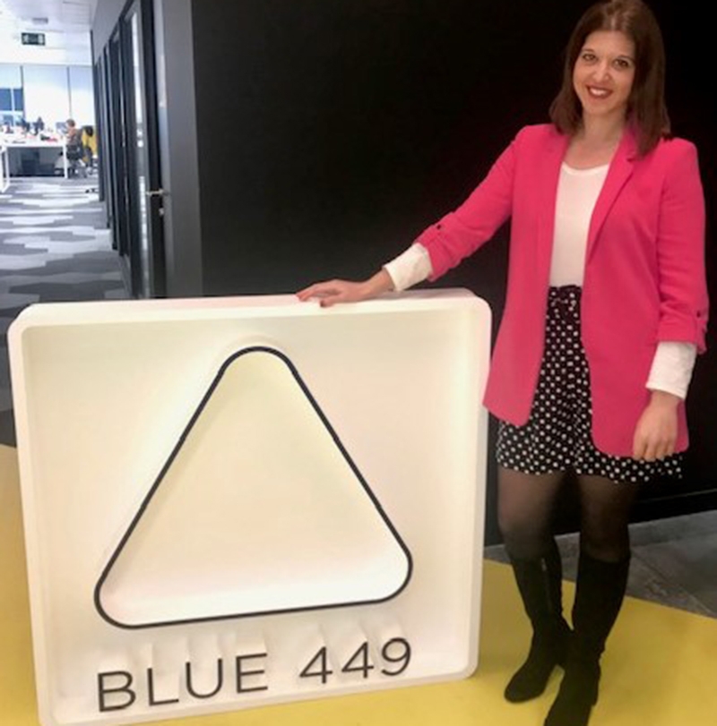 María Jesús Soto se incorpora a la agencia Blue 449