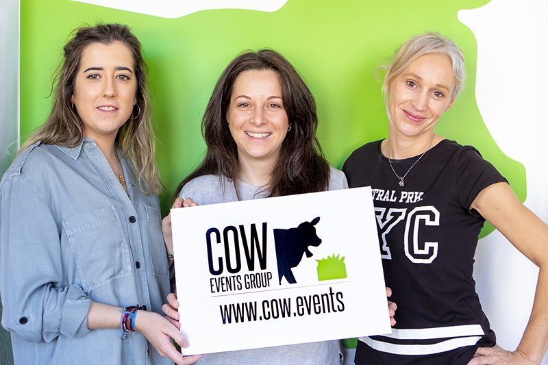 Tres nuevos fichajes en la agencia Cow Events