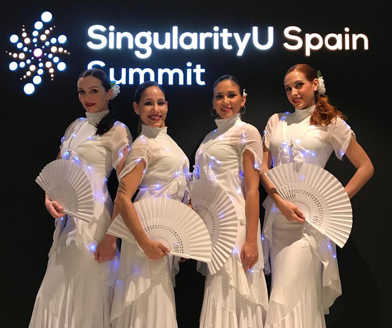 Flamenco y tecnología se unen en SingularityU Spain Summit