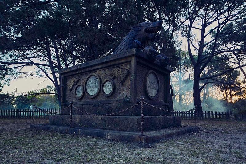 Los muertos de 'Juego de Tronos' ya descansan en un cementerio