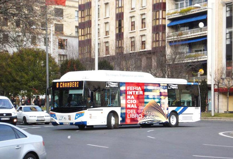 Avenir comercializa la publicidad de los autobuses del Grupo Ruiz