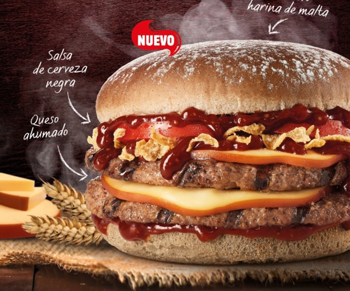 Burger King lanza la hamburguesa Rustic Smoked Cheese