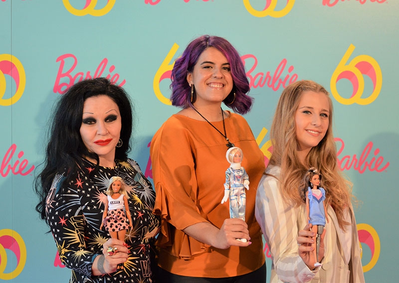 Barbie presenta a tres mujeres pioneras como modelos a seguir
