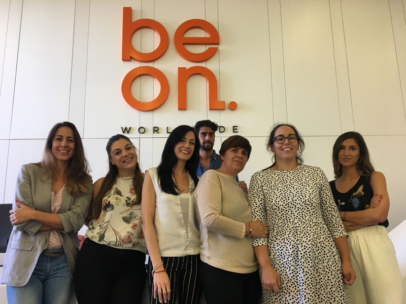 El equipo de beon. Worldwide crece en Sevilla, Madrid y Barcelona