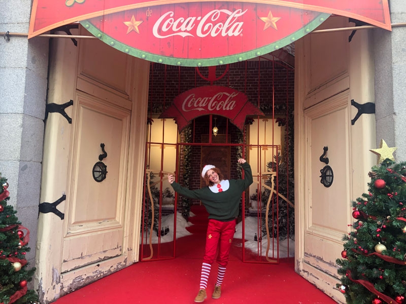 Vuelve a Madrid la Casa de la Navidad de Coca-Cola