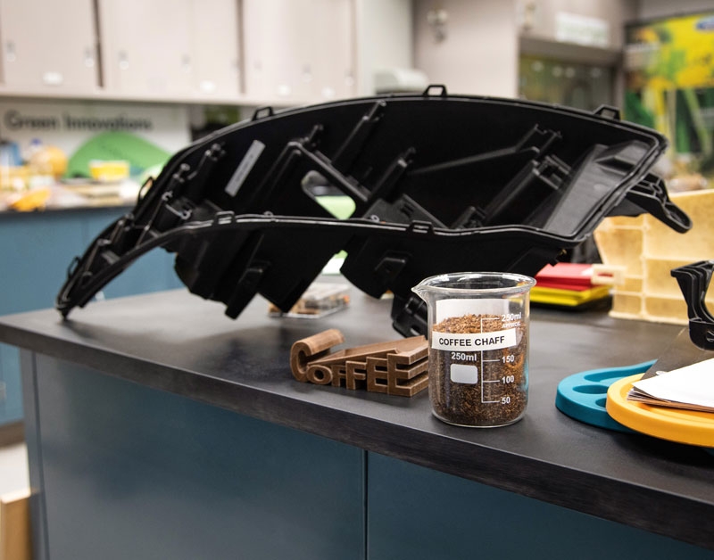 Ford y McDonalds crean componentes de coches con granos de café