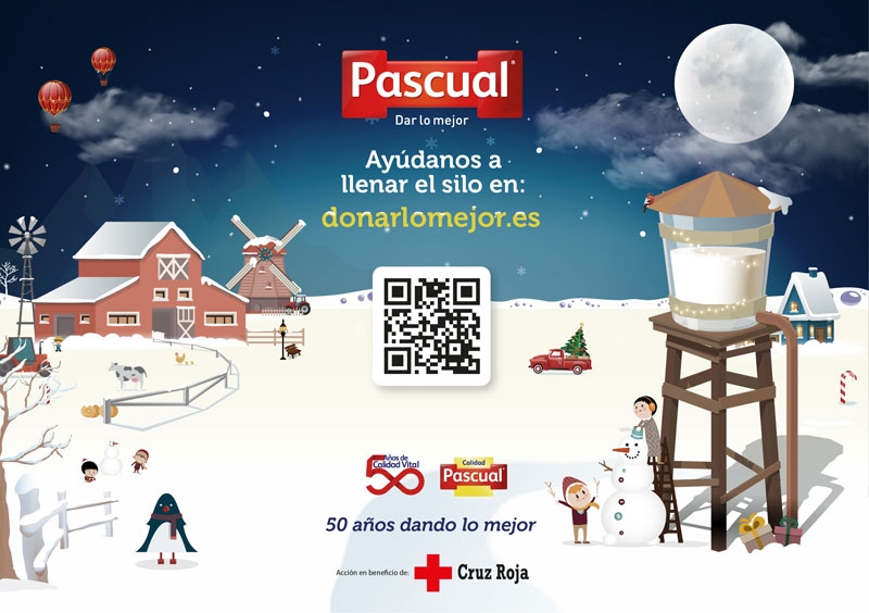 Pascual lanza la campaña solidaria #DonarLoMejor