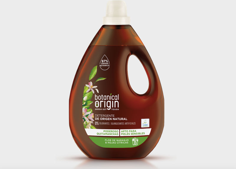 Botanical Origin, detergentes con ingredientes botánicos