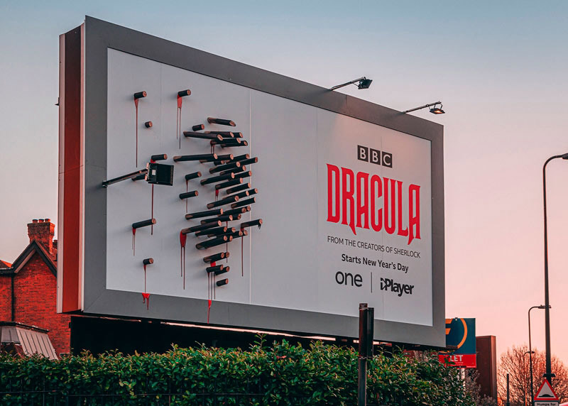 El terrorífico anuncio de 'Drácula' emerge de las sombras