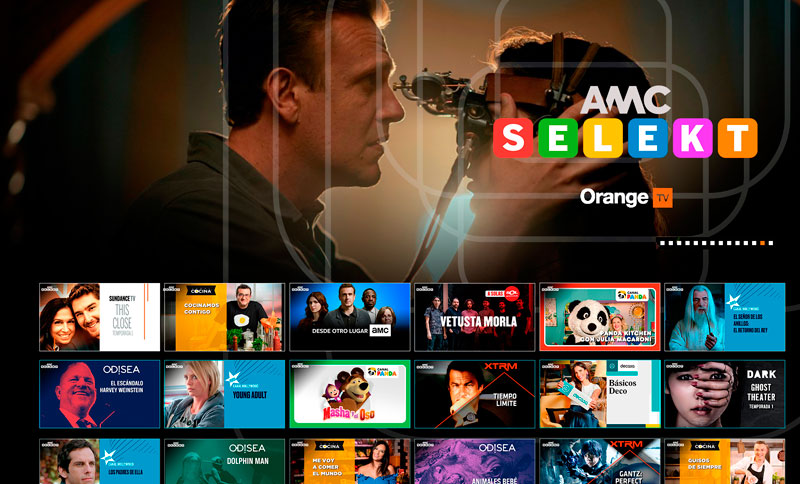 AMC y Orange TV lanzan el servicio bajo demanda AMC Selekt