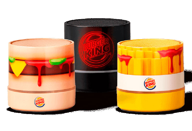 Burger King presenta sus altavoces para el verano