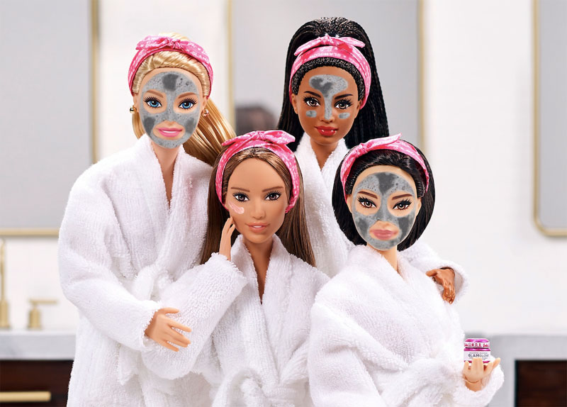 Barbie se alía con Glamglow para lanzar una línea cosmética
