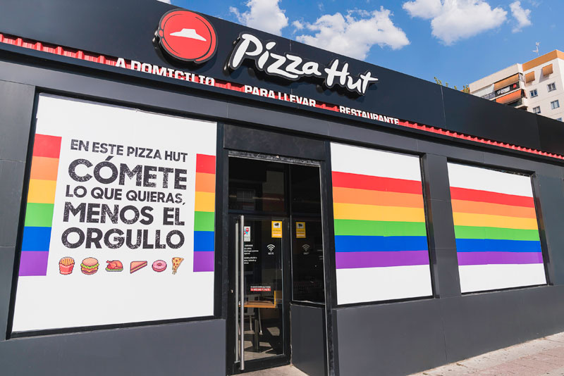 Pizza Hut abre sus tiendas para que comas lo que quieras