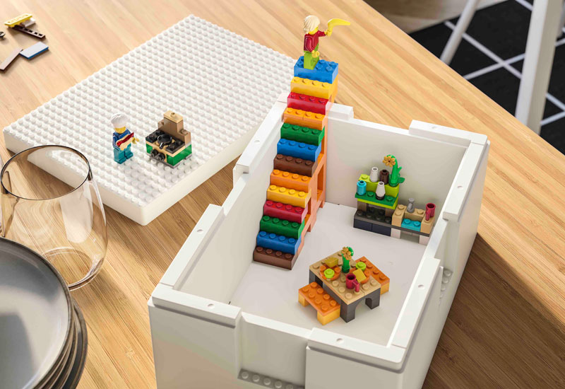 IKEA y LEGO lanzan una solución que combina juego y almacenaje