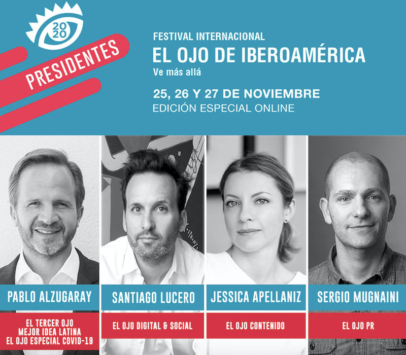 El Ojo de Iberoamérica anuncia Presidentes del Jurado