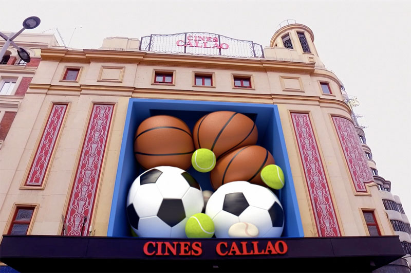 El 3D llega al medio exterior de la mano de Callao City Lights