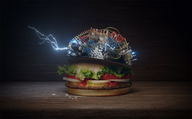 Burger King Francia presenta la hamburguesa del futuro