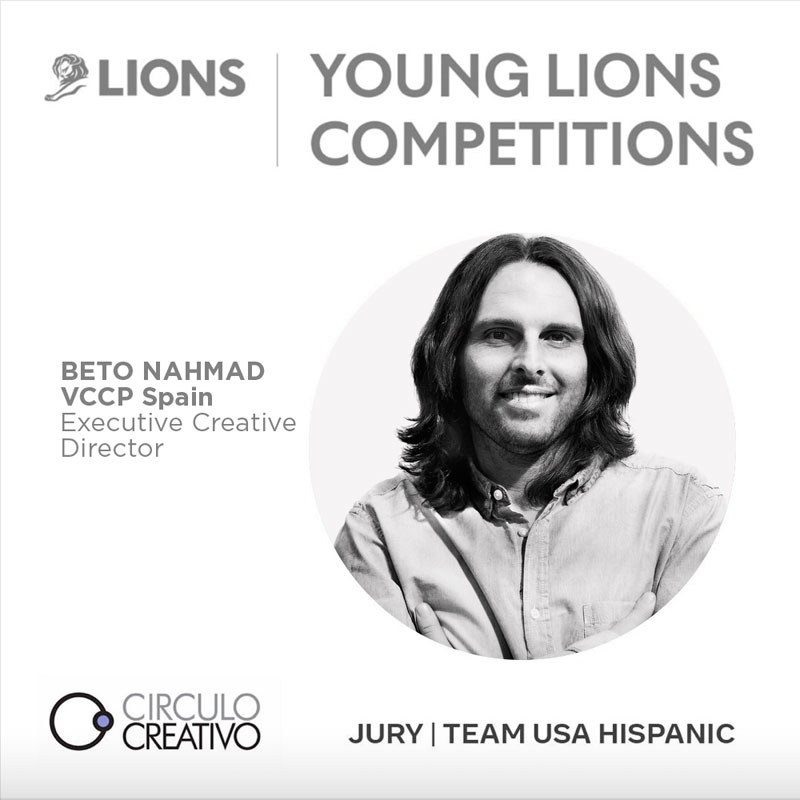 Beto Nahmad, nombrado jurado de Cannes Young Lions