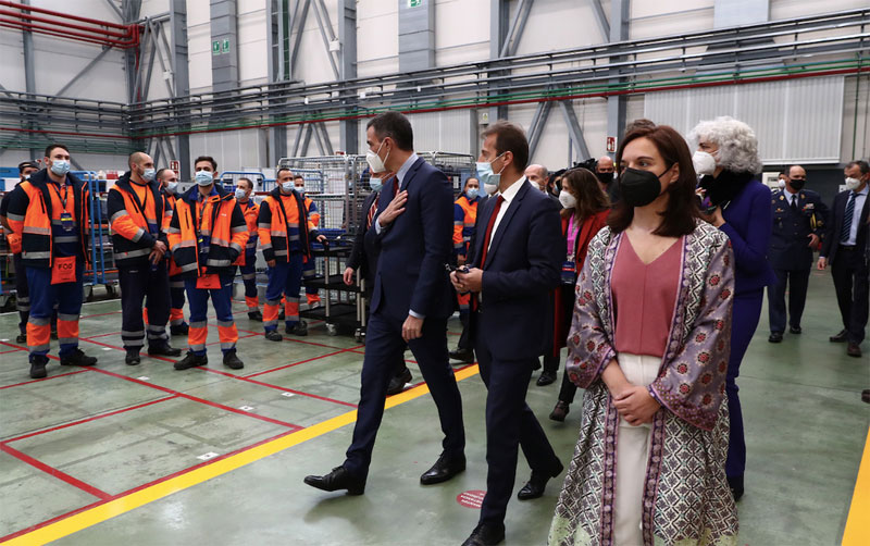 beon diseña el recorrido para la inauguración del Campus de Airbus