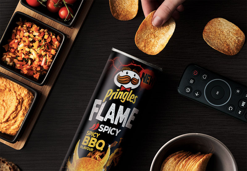 Pringles presenta Flame, su gama picante