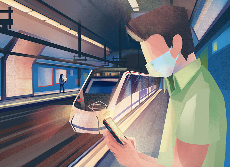 Grow desarrolla la campaña 'La vida se mueve en Metro'