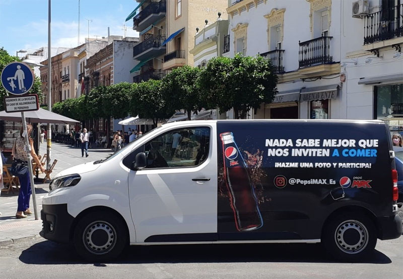 Pepsi Max apoya a la hostelería andaluza 'sobre ruedas'