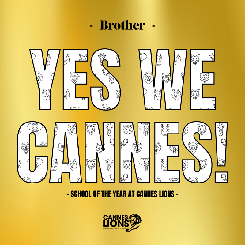 Brother, Escuela del Año en Cannes Lions 2021