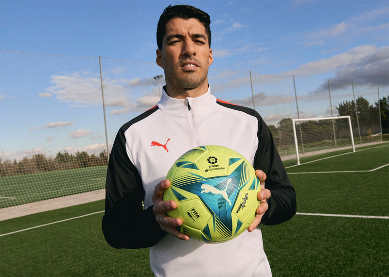 Puma y LaLiga presentan el nuevo balón 'Adrenalina'