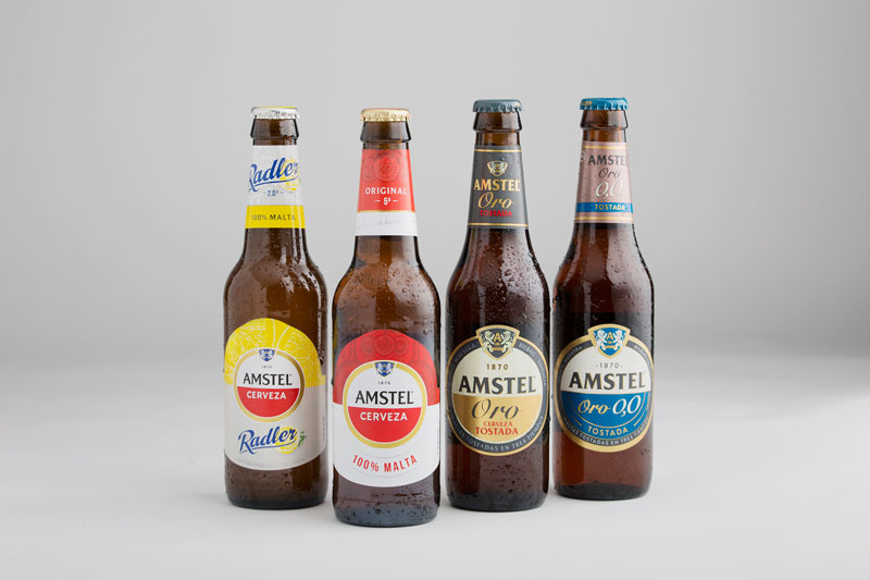 Amstel presenta nuevo etiquetado y envase más sostenible