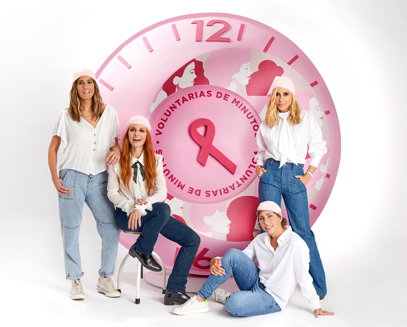 Ausonia suma minutos contra el cáncer de mama