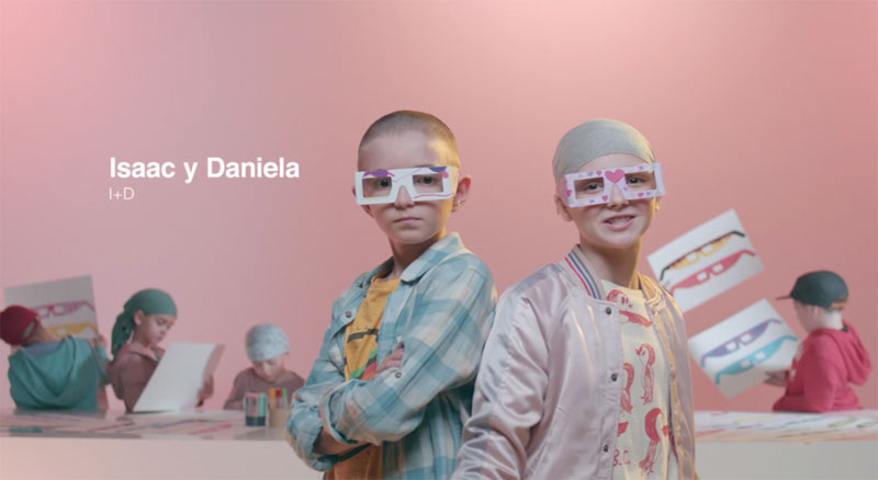 Gafas de Realidad Mejorada, por y para los niños con cáncer