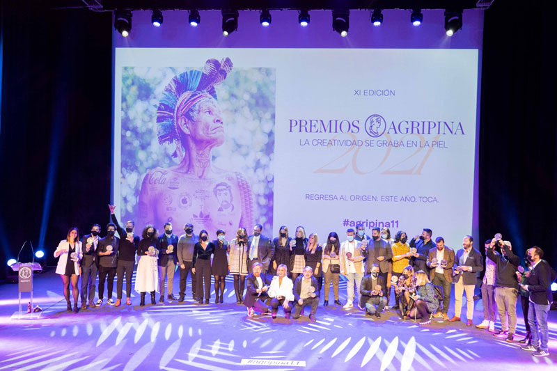 Ceremonia de entrega de los Premios Agripina 2021