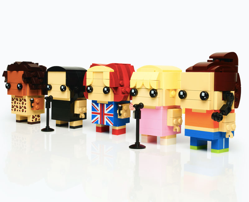 Las Spice Girls 'cobran vida' con los ladrillos LEGO