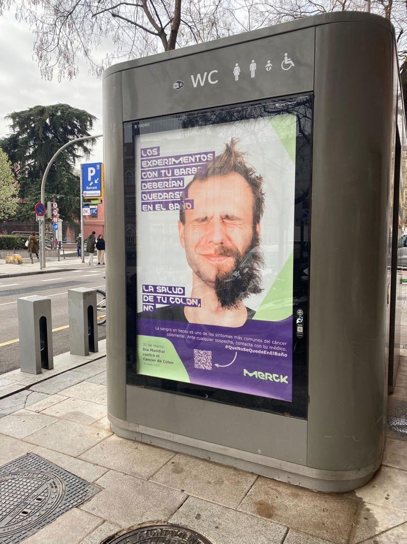 Campaña de Merck para concienciar sobre el cáncer de colon