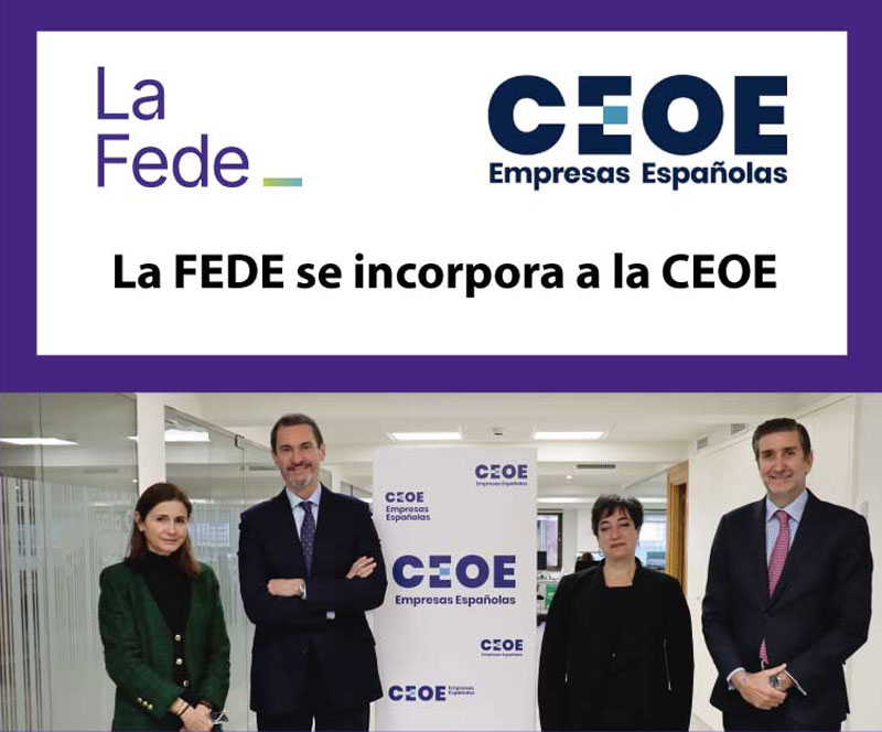 La FEDE ya es un miembro más de la CEOE