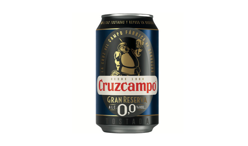Cruzcampo lanza su nueva cerveza Gran Reserva 0,0